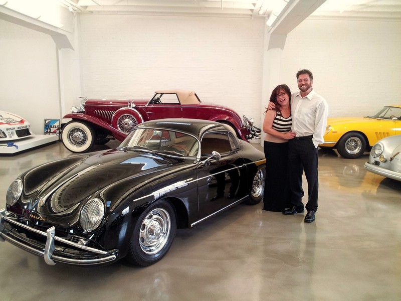 Dave MacDonald Corvette HOF interviews Bruce Meyer's auto garage in Beverly Hills